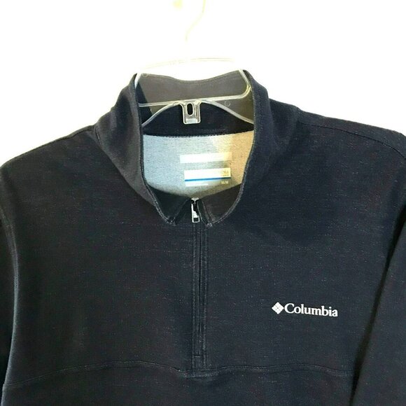 Columbia Women's Omni-Wick Advanced Evaporation Quarter Zip Jacket Medium Blue - Picture 2 of 13